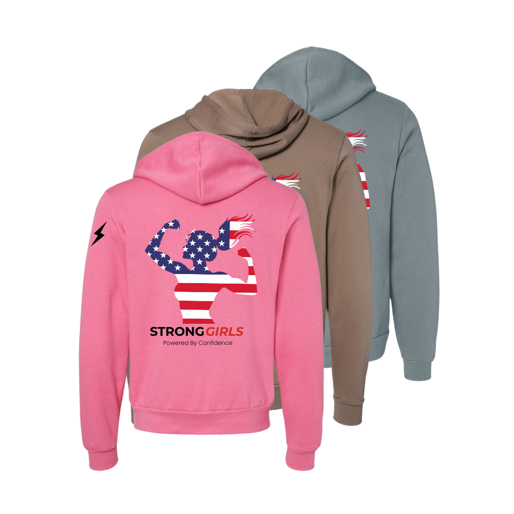 Born to Rise Zip Hoodie - USA Edition