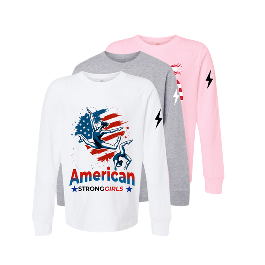 Gymnast Vibes  Long Sleeve - USA Edition