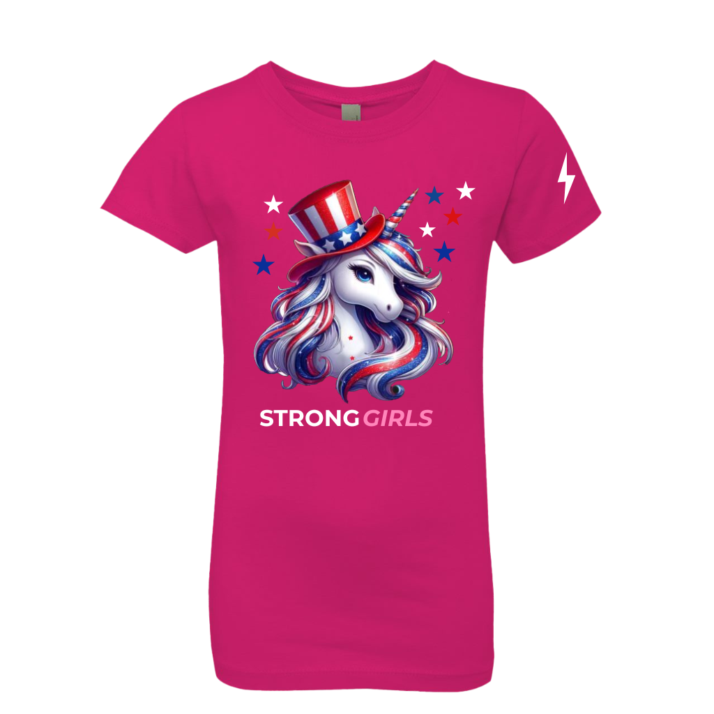 Unicorn Gymnast Tee - USA Edition