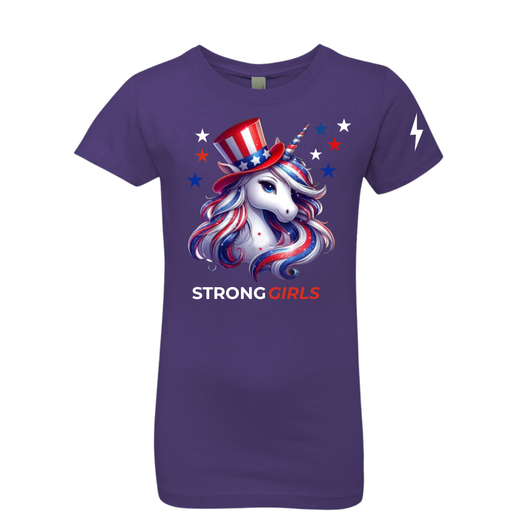 Unicorn Gymnast Tee - USA Edition