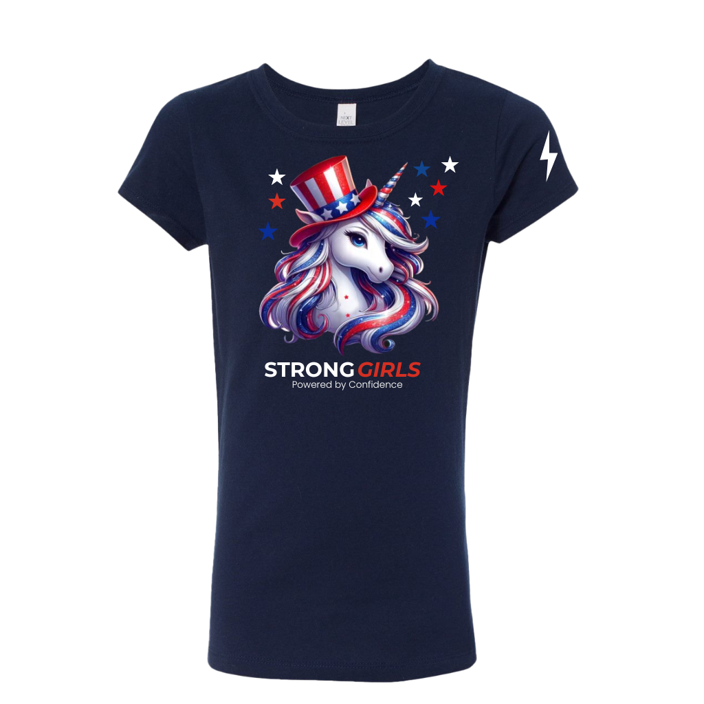 Unicorn Gymnast Tee - USA Edition