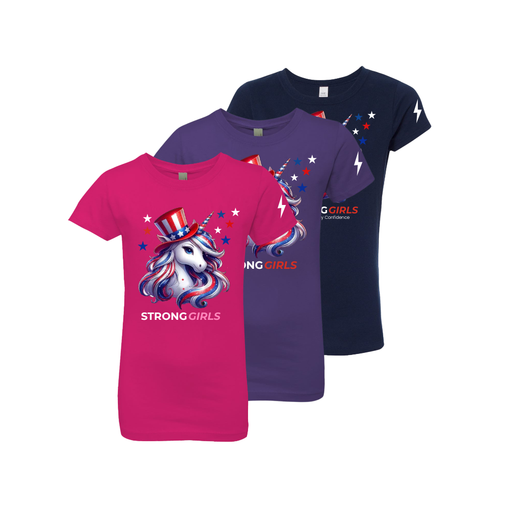 Unicorn Gymnast Tee - USA Edition