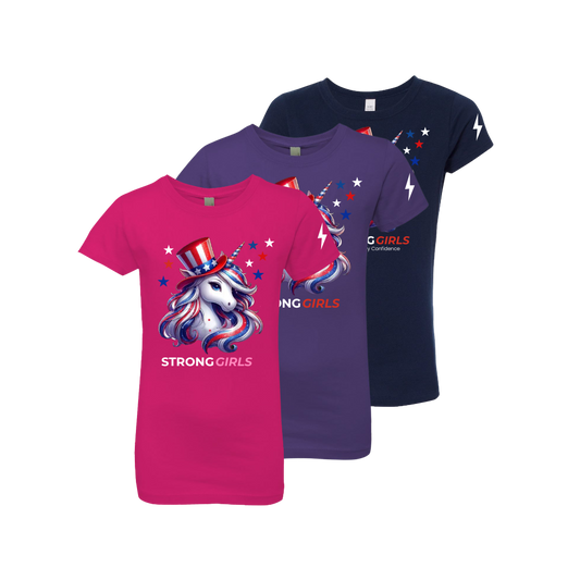 Unicorn Gymnast Tee - USA Edition
